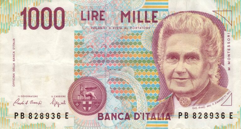 Banconota da 500.000 Lire di Raffaello con dettagli artistici, simbolo di valore collezionistico.